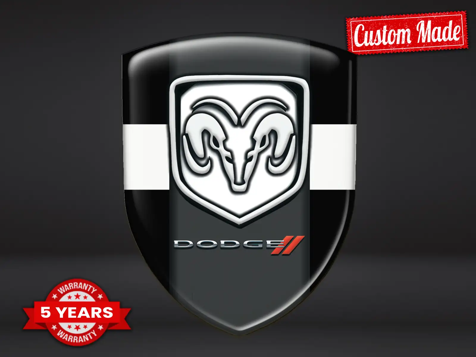 Dodge Autotür Decals Modern Max Stilvoll Langlebig Pro